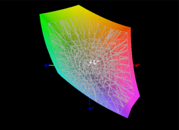 sRGB color-space coverage – 100%