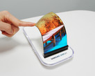 Foldable touchscreen display prototype by Samsung, consumer products coming in 2018