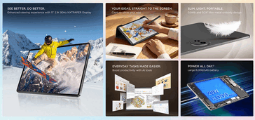 TCL Tab A1 NxtPaper features highlights