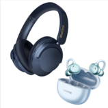 The SonoFlow Pro headphones and S20 earbuds. (Image source: 1More)