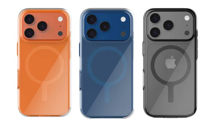 The Apple iPhone 17 Pro will be available in orange, dark blue and dark gray, among other colors. (Image source: @MysteryLupin)