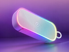 The A-bean 20W speaker has an IPX7 waterproof rating. Pictured: the white colorway.