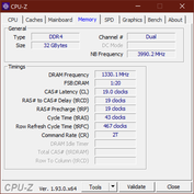 CPU-Z Memory