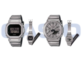 The leaked designs of the Casio GM-2100YM-8A and the GM-5600YM-8. (Image source: Great G-Shock World)