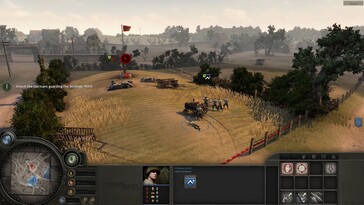  Pictured: A gameplay screenshot from Company of Heroes.