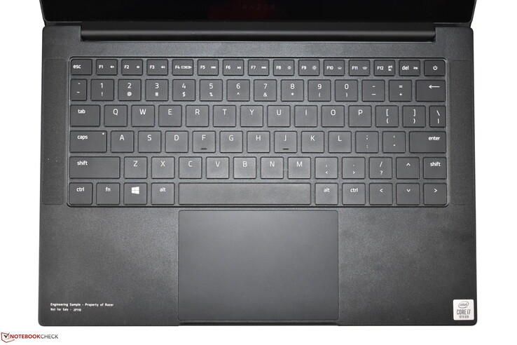 Keyboard area Razer Blade Stealth 13