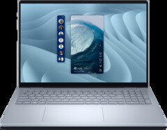 The Dell 16 Plus (model DB06250) currently on sale is available in the Ice Blue colorway (Image source: Dell)