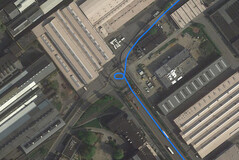 GPS test: Asus ZenFone Max Pro M2 - Roundabout