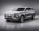 The Hongqui E-HS9 premium electric SUV.