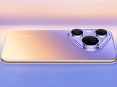 The Pura 90 Plus features a typically colorful Huawei design with a triangular camera module.