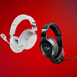 The HyperX Cloud Flight 2 is available in two colors. Pictured: a promo picture of the gaming headset. (Image source: HP)