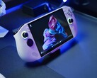 The Lenovo Legion Go S with Windows (pictured) comes in white, unlike the SteamOS version which is purple. (Image source: Notebookcheck)