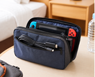Nintendo Switch with packed cable