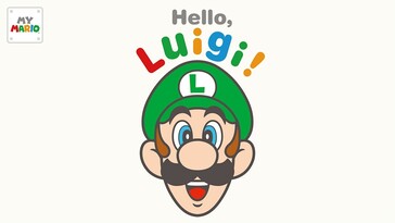 Hello Luigi game for the Switch