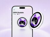 The Oppo Bubble adds a magnetic screen to iPhones