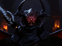 A screengrab from The Outsiders&#039; title Metal Hellsinger (image source: Steam Community)