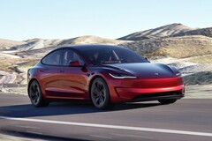 The electric Tesla Model 3 sedan (Image source: Tesla)