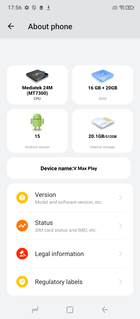 The 20 GB of virtual memory are enabled by default ... (Image source: Screenshot - Sergey Tarasov - Notebookcheck)