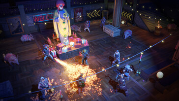 An image showing a battle against several enemies in Wasteland 3.