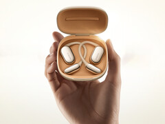 The OpenWear Stereo Pro cost €149.99 in the EU. Pictured: a promo image of the open-ear earbuds. (Image source: Xiaomi)