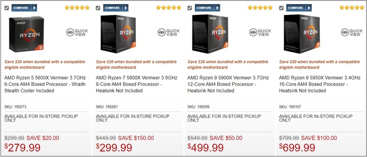 Vermeer chips on sale. (Image source: Micro Center)