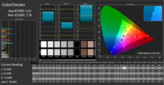 CalMAN - ColorChecker (calibrated)