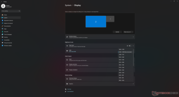 Maximum resolution accepted is 4K, but texts appear blurry and so it is not recommended