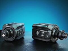 Moza R21 Ultra (left) and R25 Ultra True Torque (right) wheelbases. (Image source: Moza)