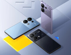 The Poco M7 Pro 5G may not be available for a while yet, predecessor pictured. (Image source: Xiaomi)