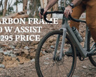 Ride1Up has announced the CF Racer1 as a relatively modest electric gravel and road bike focussed on light weight and affordability. (Image source: Ride1Up - edited)