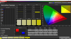 CalMAN Saturation Sweeps (calibrated)