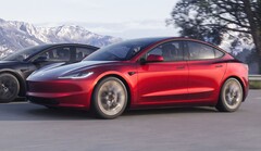 The Tesla Model 3 Highland refresh ushered in some subtle visual changes that significantly changed the vehicle&#039;s looks. (Image source: Tesla)