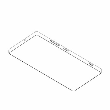 The new "Z70 Ultra" renders purport to show the device from the front...