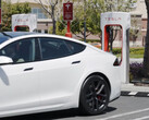 Not an original trick, but with considerable damage - phishing at the Supercharger. (Image: Tesla)