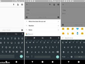 The long-awaited update for Android integrates search functionality directly into the keyboard. (Source: AndroidPolice)