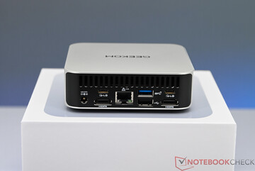 Geekom A8 - Ports at the rear