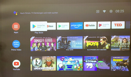 Xgimi has not made any changes to Android TV.