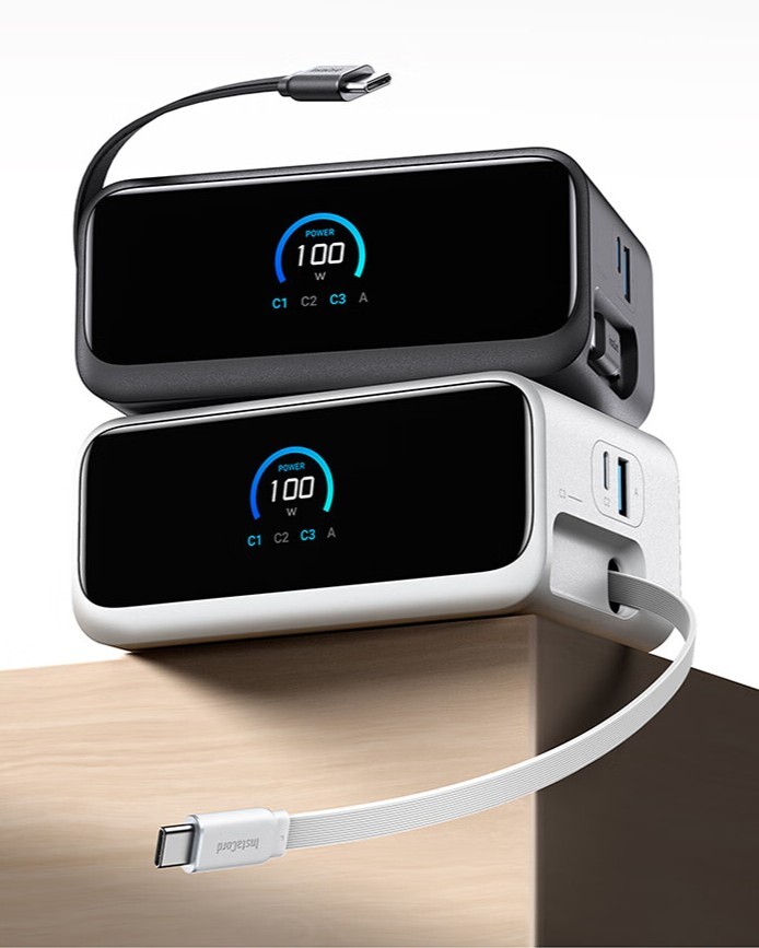 The Anker Nano Desktop Charger Mix (pictured) is offered in two colorwaysdisplay. (Image source: Anker)