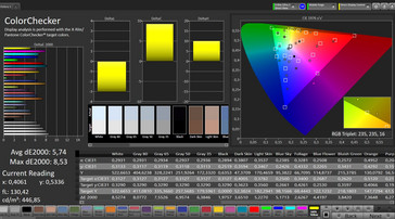 CalMAN - color accuracy