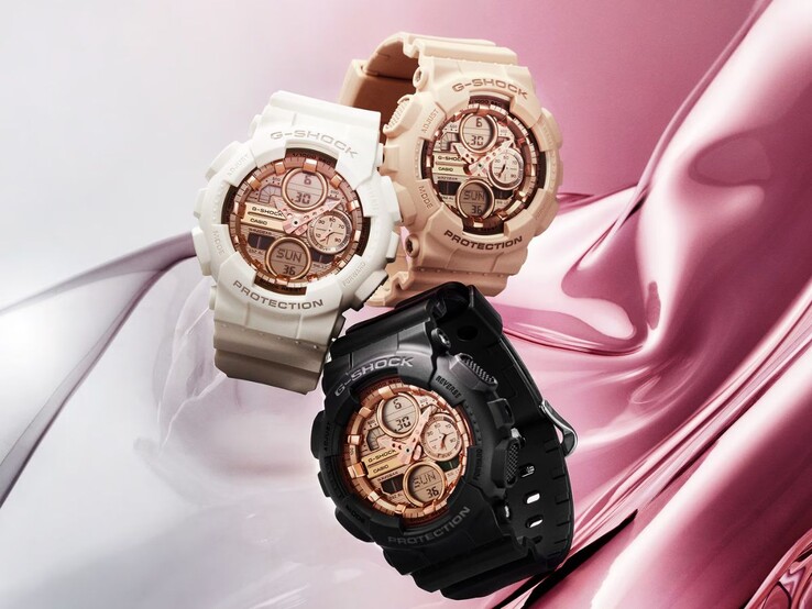 Casio’s new G-Shock GMA-S140PG watches