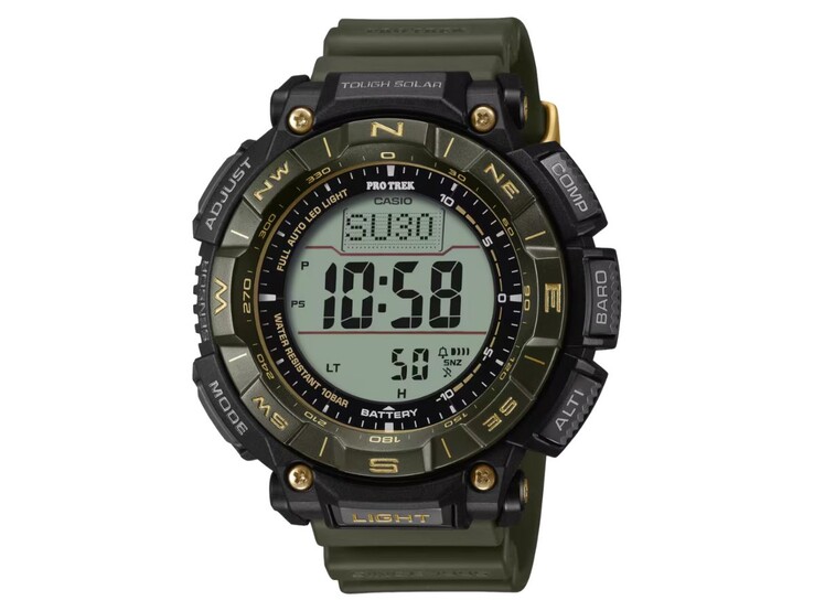 The Casio Pro Trek PRG340ANS-3 watch. (Image source: Casio)