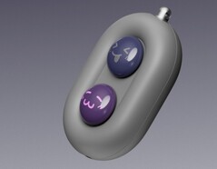The DuRoBo Moodi Bluetooth page turner controls the Krono e-reader from afar.