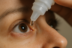 Lenz Therapeutics' Vizz eye drops are expected to significantly improve near vision and will launch in the US later this year. (Image source: OpenAI)