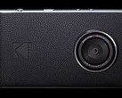 Photo-centric Kodak Ektra Android smartphone with faux leather look