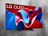 77-inch LG C4 OLED TV seen at front angle (Image source: LG with edits)