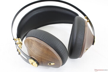 The earpieces are made of real matured wood with cast zinc inside