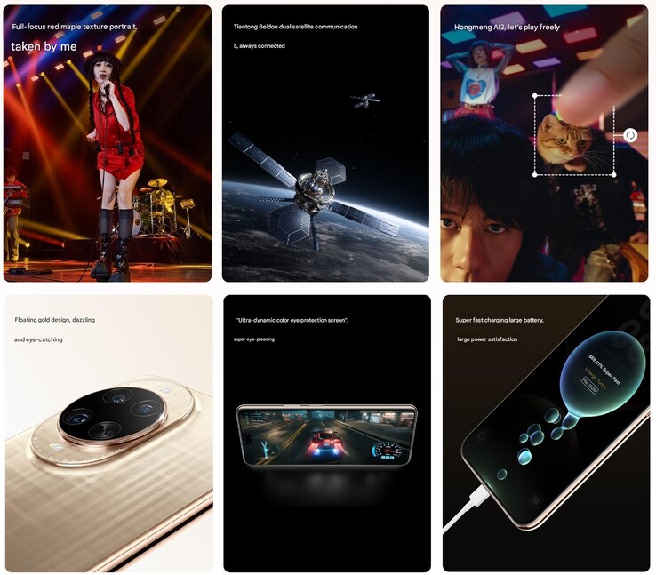 Main highlights of Huawei Nova 14 Ultra (Image source: Huawei - machine translated)