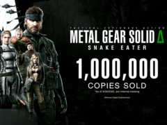 Metal Gear Solid Delta has sold over a million copies as of 28th August (image source: Konami X)