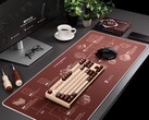 Noctua is offering a brown desk pad to mark its 20th anniversary. (Image source: Noctua)