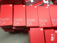 A leaked photo showed multiple boxes of the rumored Note 5A.